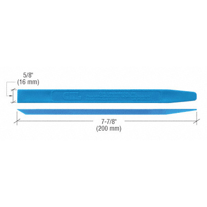CRL220 flexible plastic stick tool with tapered and chisel ends