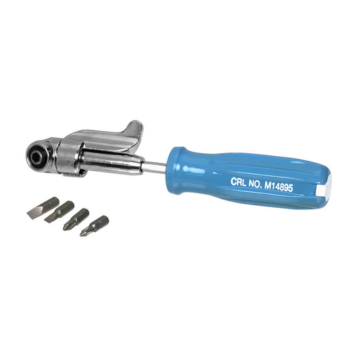 Official CRL photograph of Offset Hex Bit Driver with Four Screwdriver Tips